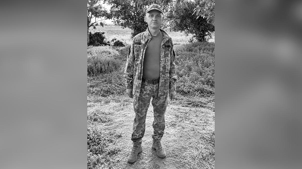 In Samara, in der Region Dnipropetrovsk, wurde der gefallene Soldat Jurij Proskurjakow geehrt